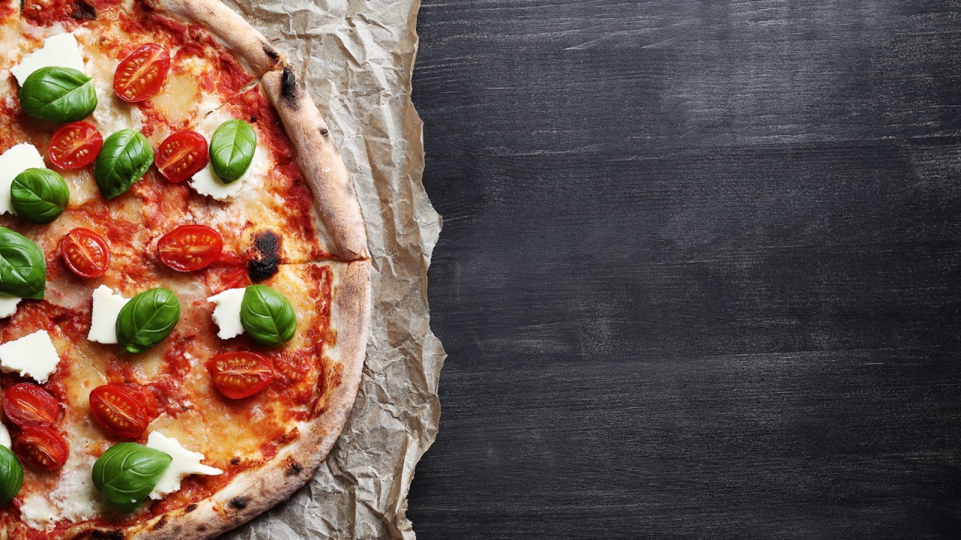 Delicious pizza on the table